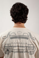 PORSCHE 911 T-SHIRT - NATURAL