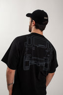 LAND ROVER DEFENDER 90 T-SHIRT - BLACK