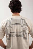 LAND ROVER DEFENDER 90 T-SHIRT - NATURAL